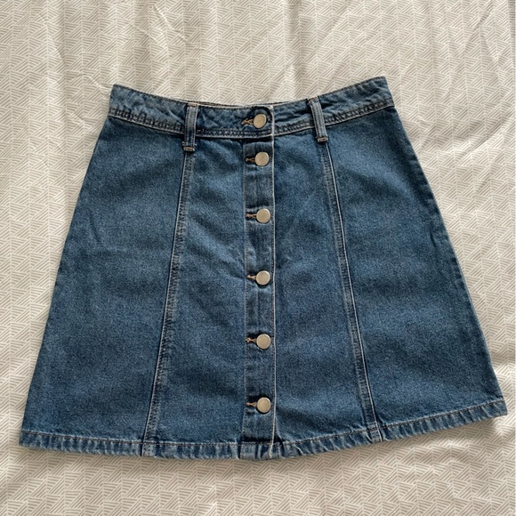 h&m denim skirt - Picture 3 of 5